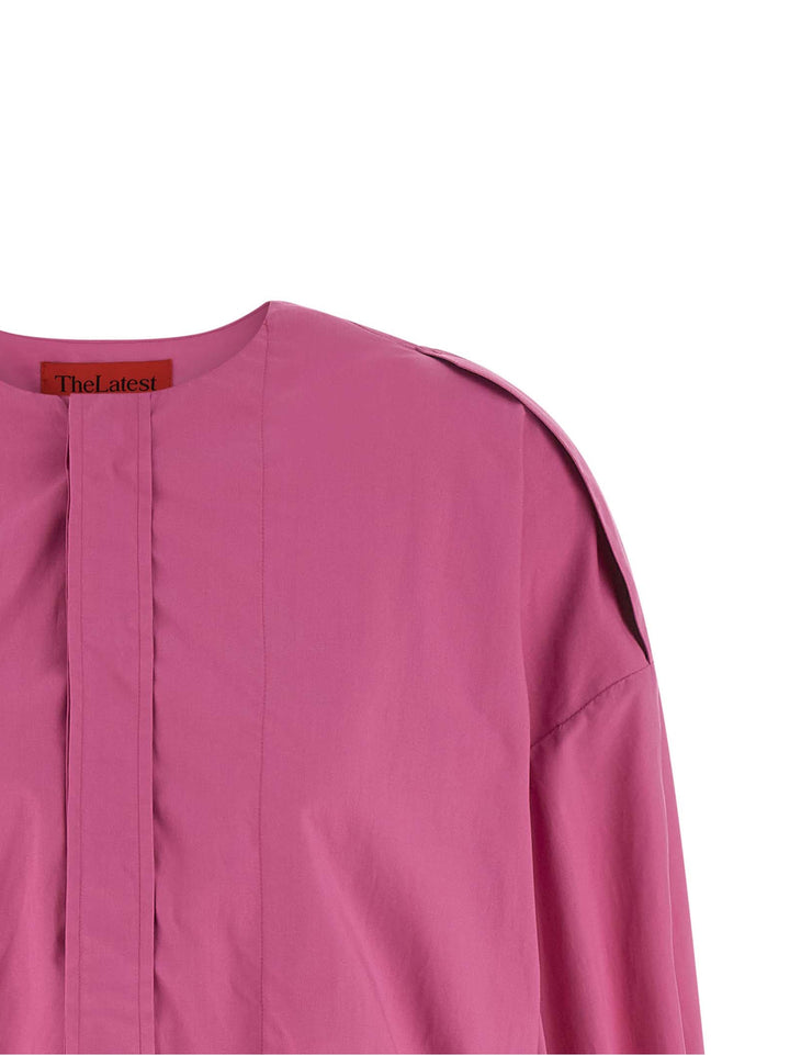 Thelatest Diana Shirt and Blouse - Fuchsia | f249ad5e472105857a31d4d4e26330d526bbd9f8