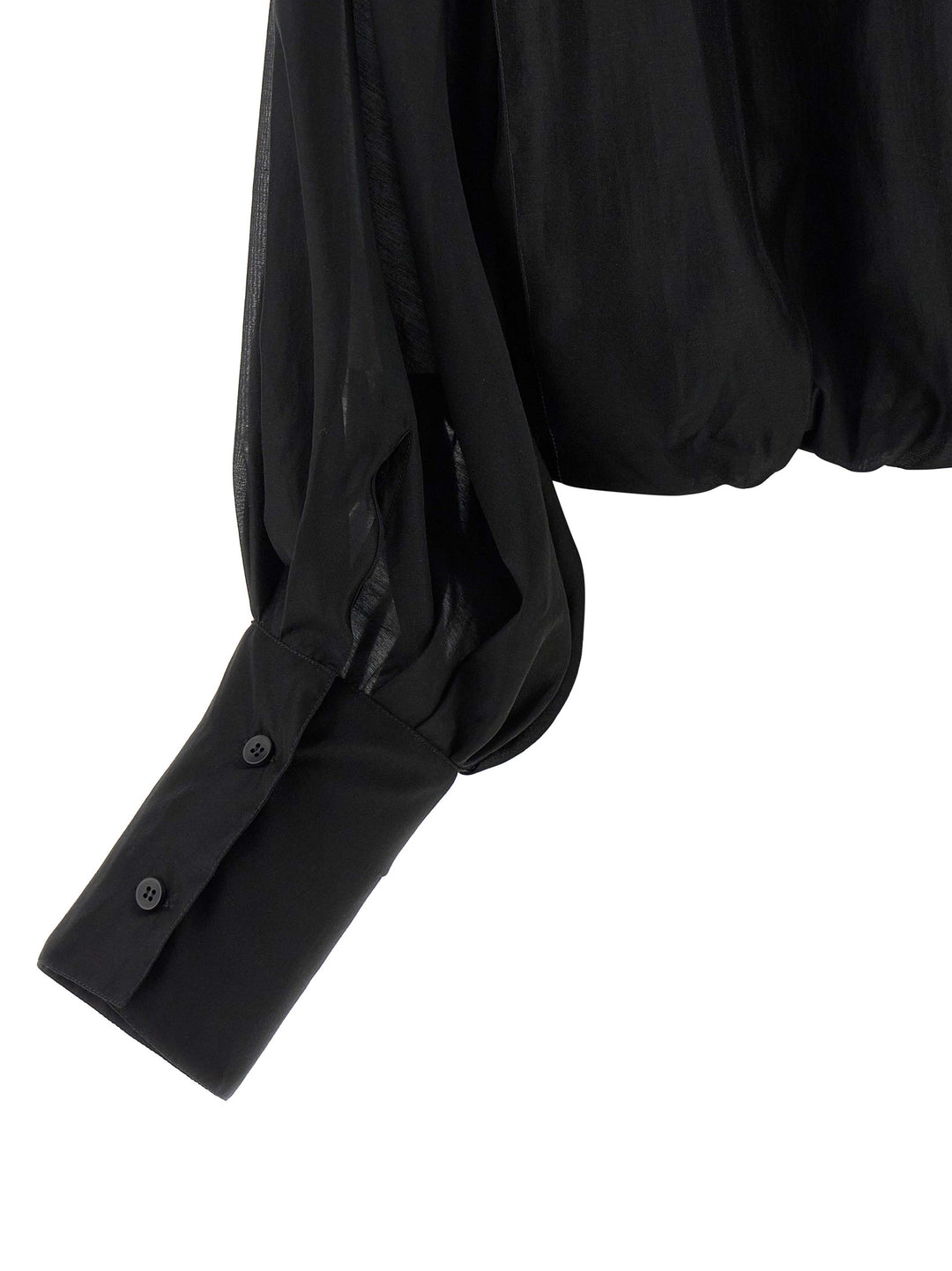 Thelatest Diana Shirt and Blouse - Black | 8e61a383daaf8c10e17abe59b8aff96702dacea5