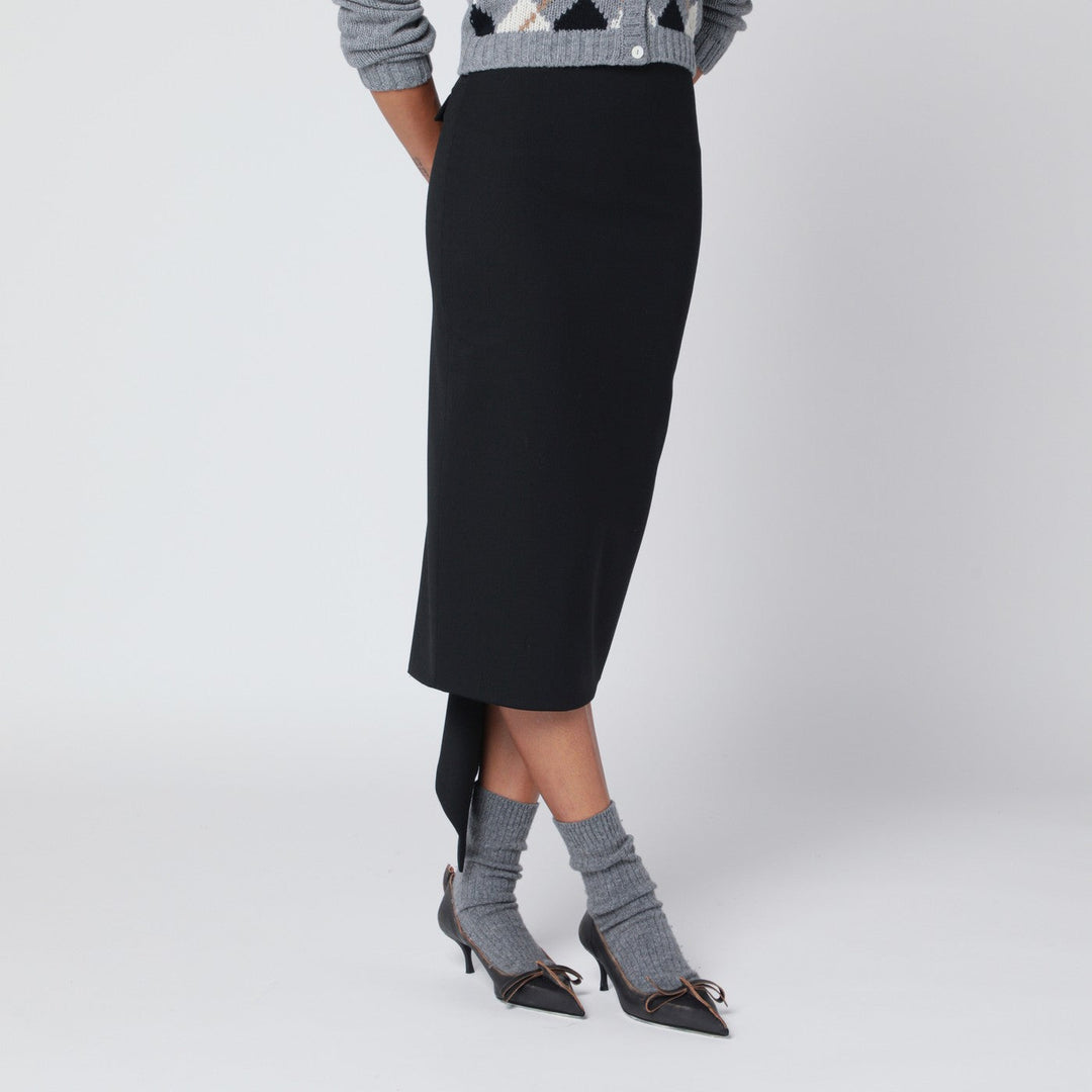 Thelatest Skirts - Black | bffc4b0b98849a8549506b534b8a25d6b98942e5