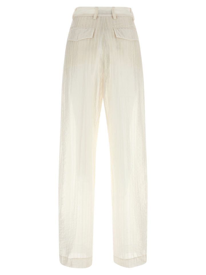 Thelatest Billie Pants - Beige | 8f29c6067b2f37e4f2f40157e5dc3fdb53bc8b7d