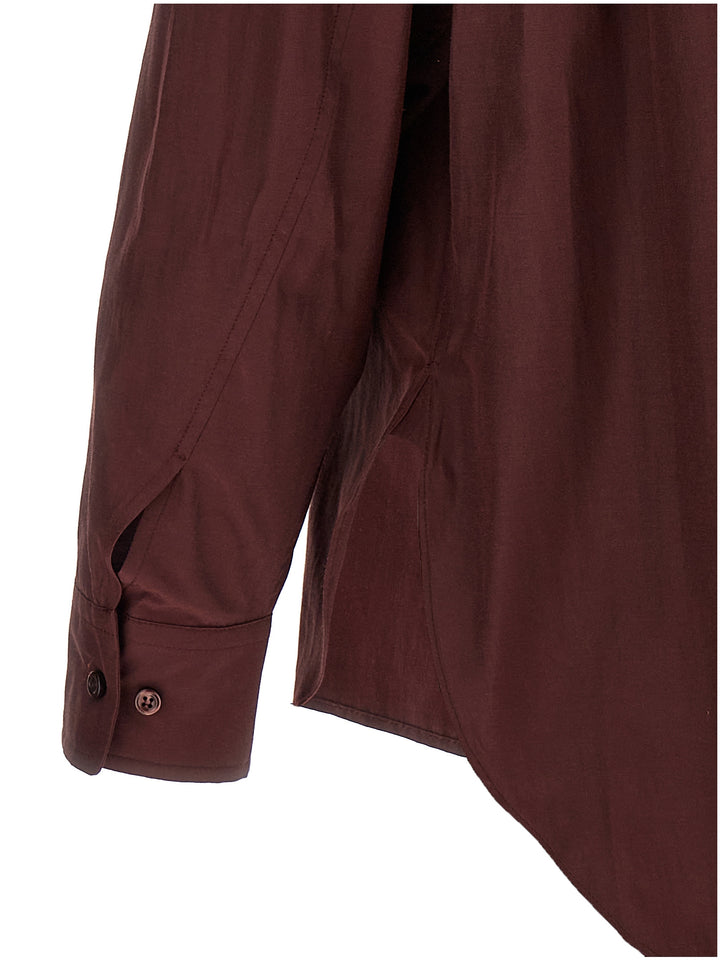 The Andamane Georgiana Shirt and Blouse - Brown | 70f4285d262e5a2db31ea750ddf5c40c6a23ed9f