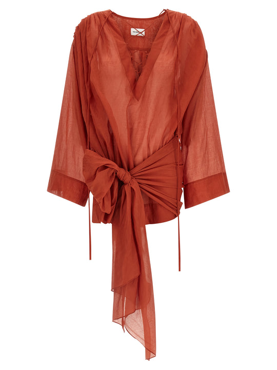 Indira Dresses Red