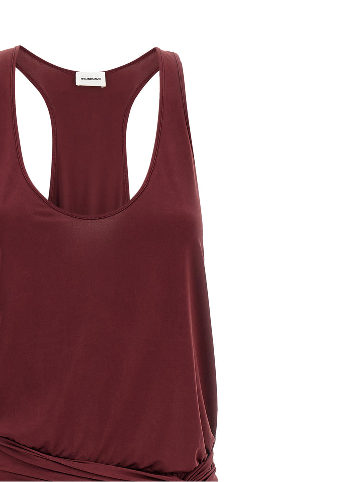 The Andamane Juno Dresses - Bordeaux | 1154e9dd8ff62b66b45898bb1476cc850e2f1bd0