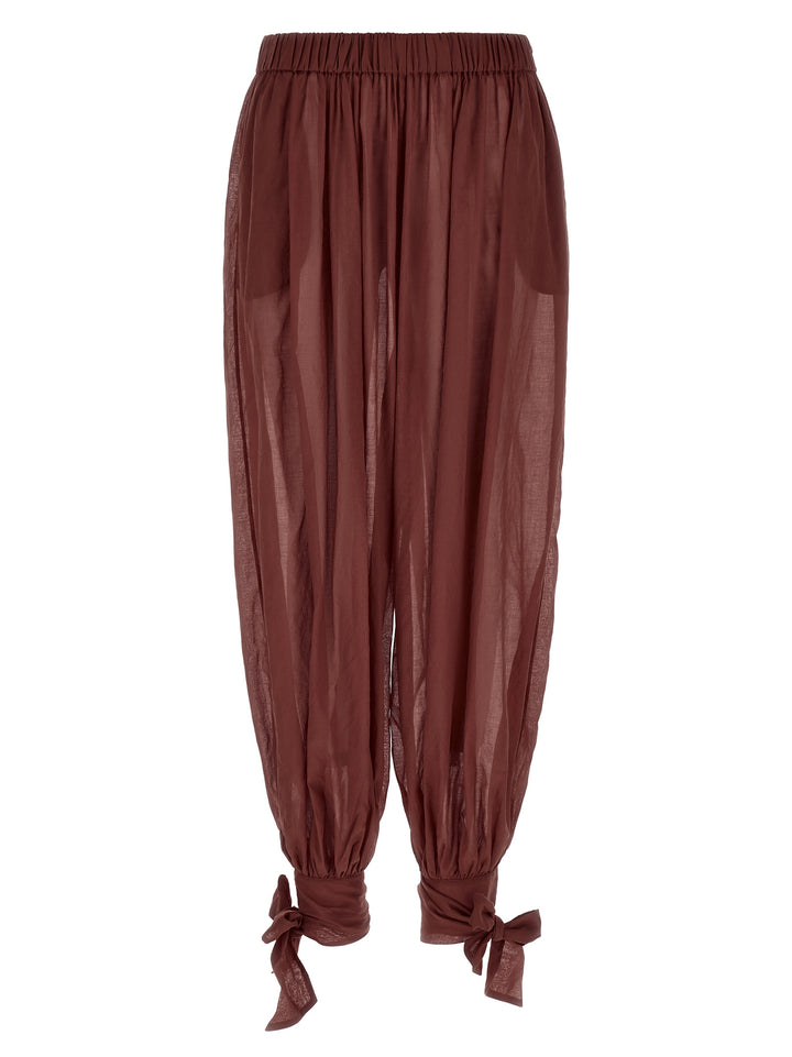 The Andamane Noor Pants - Bordeaux | a83112be2f7b2751e9913b188c36f1691a6df7c7