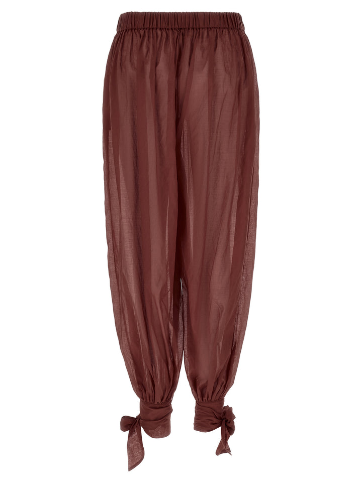 The Andamane Noor Pants - Bordeaux | 6117b205e8b0d888a2d4c8a7e905936f6ab29fa9