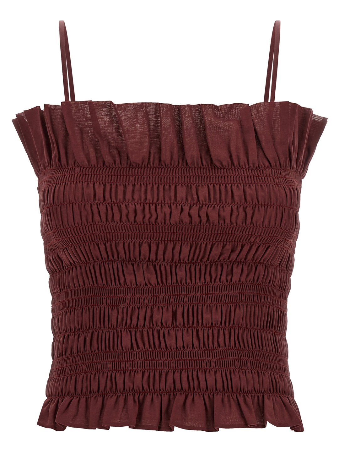 The Andamane Suri Tops - Bordeaux | 73c3401523a57d2bea2e8e07807eb22b104259bf
