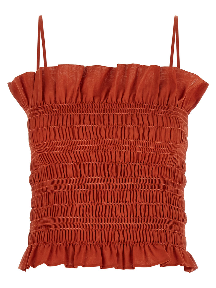 The Andamane Suri Tops - Red | 744a2e0708cf5130e62e96aa905231688dec96fb