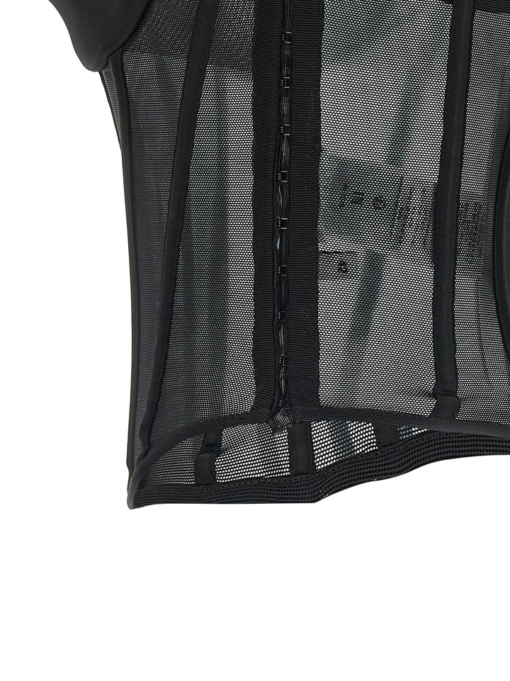Elisabetta Franchi Bustier Top Tops - Black | a74a9f3e30cbd1a069314cc6fdd5e13b6ecbf2da