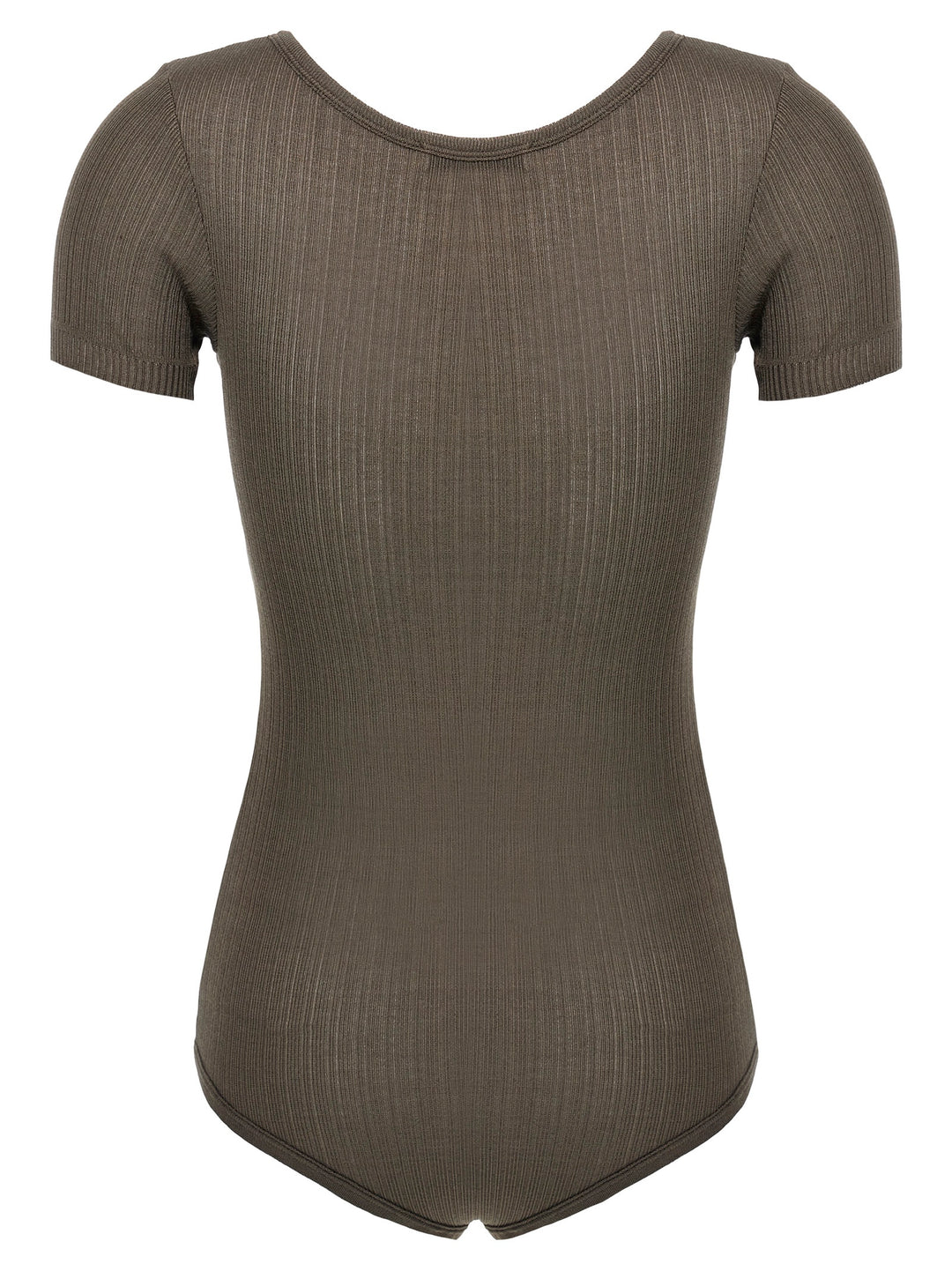 Lemaire Ribbed Body Tops - Brown | f1094b3d266a569d7e5bc6151c9cb1fa56e037b7