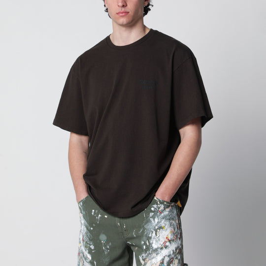 Graphite T-Shirt With Logo Print