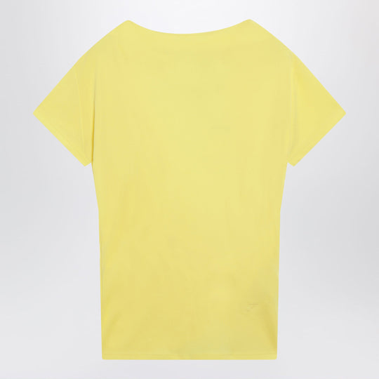 Mistral Top In Yellow Viscose Blend