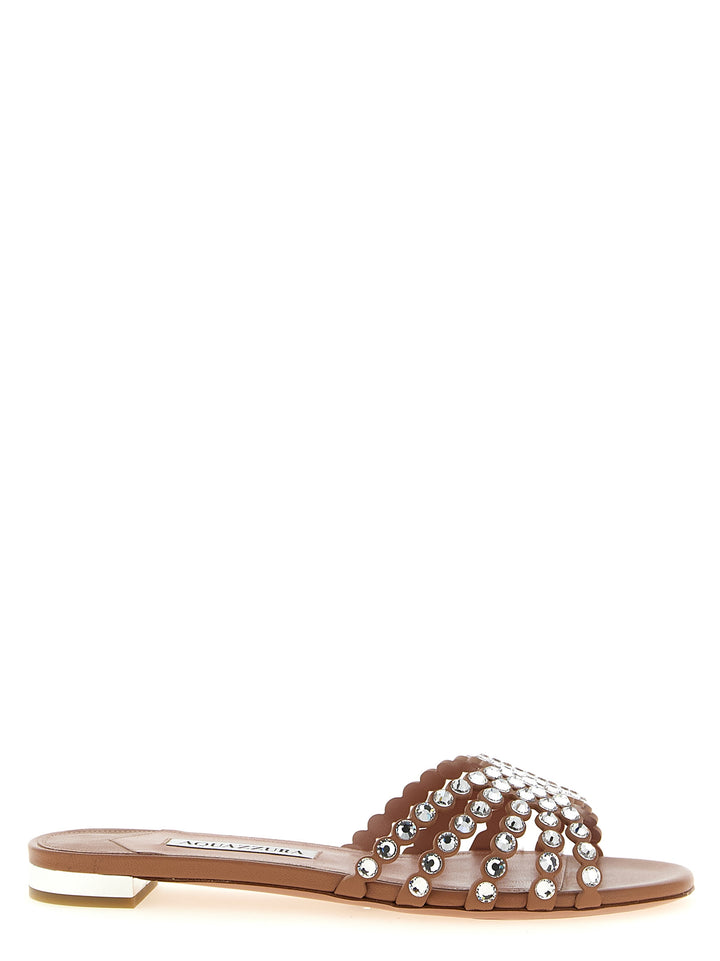 Aquazzura Tequila Sandals - Pink | d34f28010cb300354af8ddab21c82864479f1c14