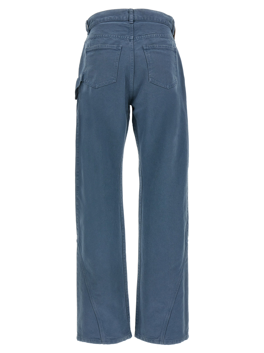 J.W. Anderson Twisted Workwear' Pants - Light Blue | 41d8ca2d2b7703ee9380c03a142888113e1752c1