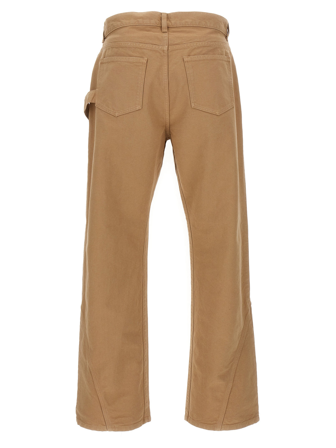 J.W. Anderson Twisted Workwear' Pants - Beige | e113c3c03f8cd945a725c8f494cd1f4a20d937ba