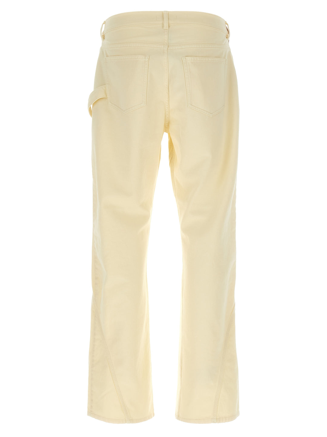 J.W. Anderson Twisted Workwear Pants - Yellow | da18cba3d1b15cf587496d31a83c63891750b336