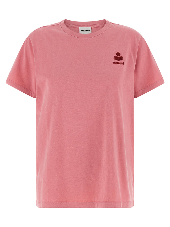 Marant Etoile Aby T-shirt - Fuchsia | a74f0c4e44b2cf18b7b79f06522f9758a8f3583c
