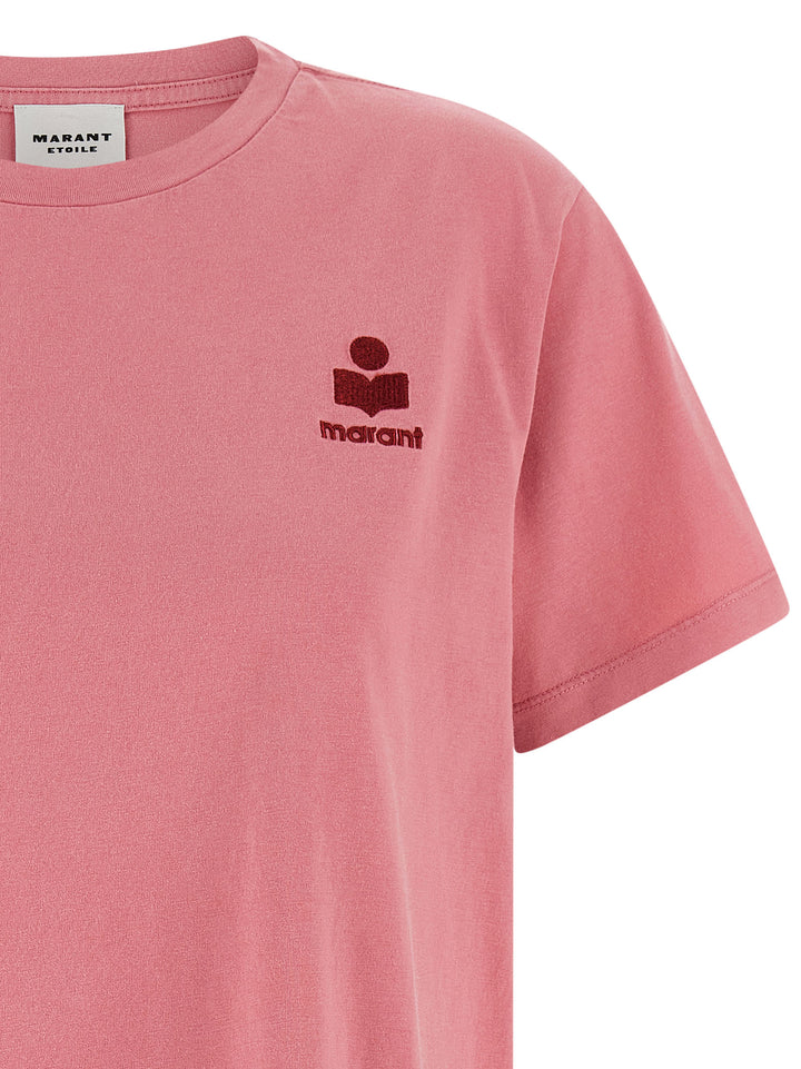 Marant Etoile Aby T-shirt - Fuchsia | a7a5ae921269b8c670832dc9075a29d36ef09e0e