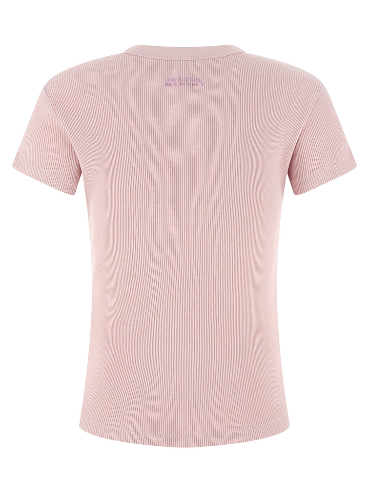 Isabel Marant Taomi T-shirt - Pink | 40e2987d5bd5d9bae3d422f0ce3053bc490110ce
