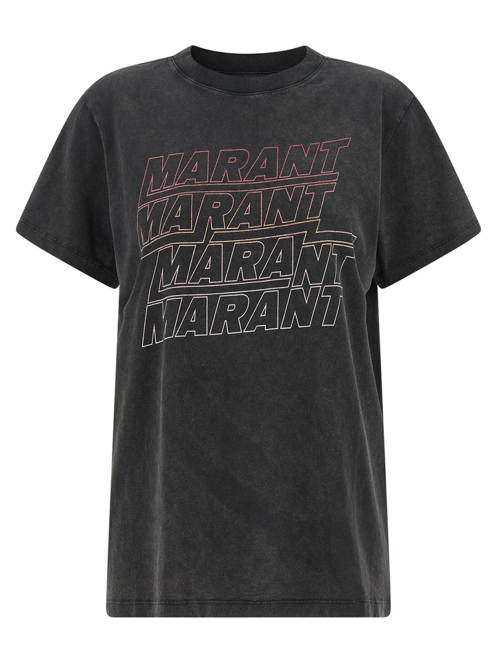 Marant Etoile Zoeline T-shirt - Gray | 578bd66b8777c3203cdfbeb89b5c1b21b9c056a5