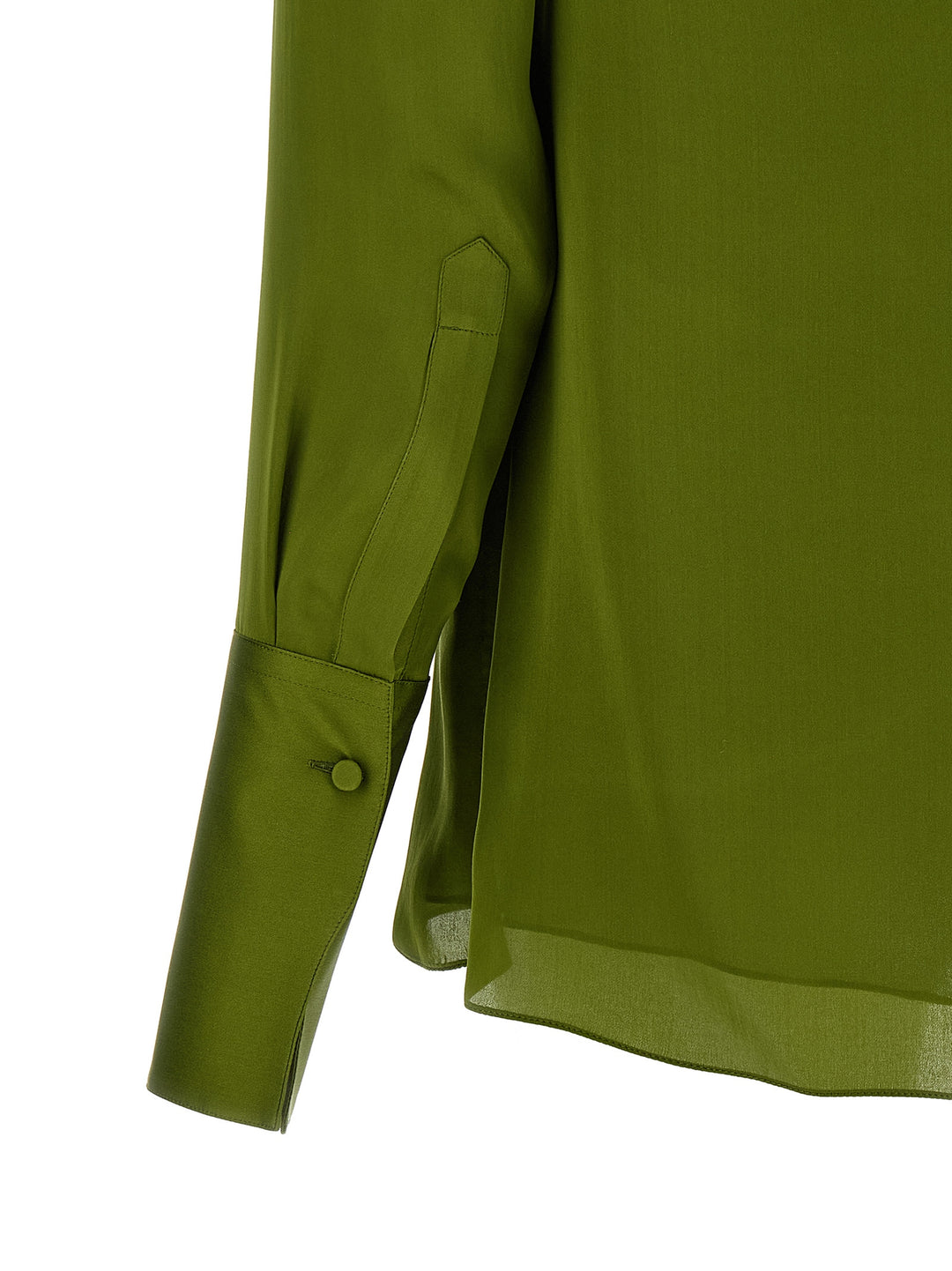Tom Ford Draped Neck Blouse Shirt and Blouse - Green | ffa4b6e0ccd32352350c7e75000d197f61f87a98