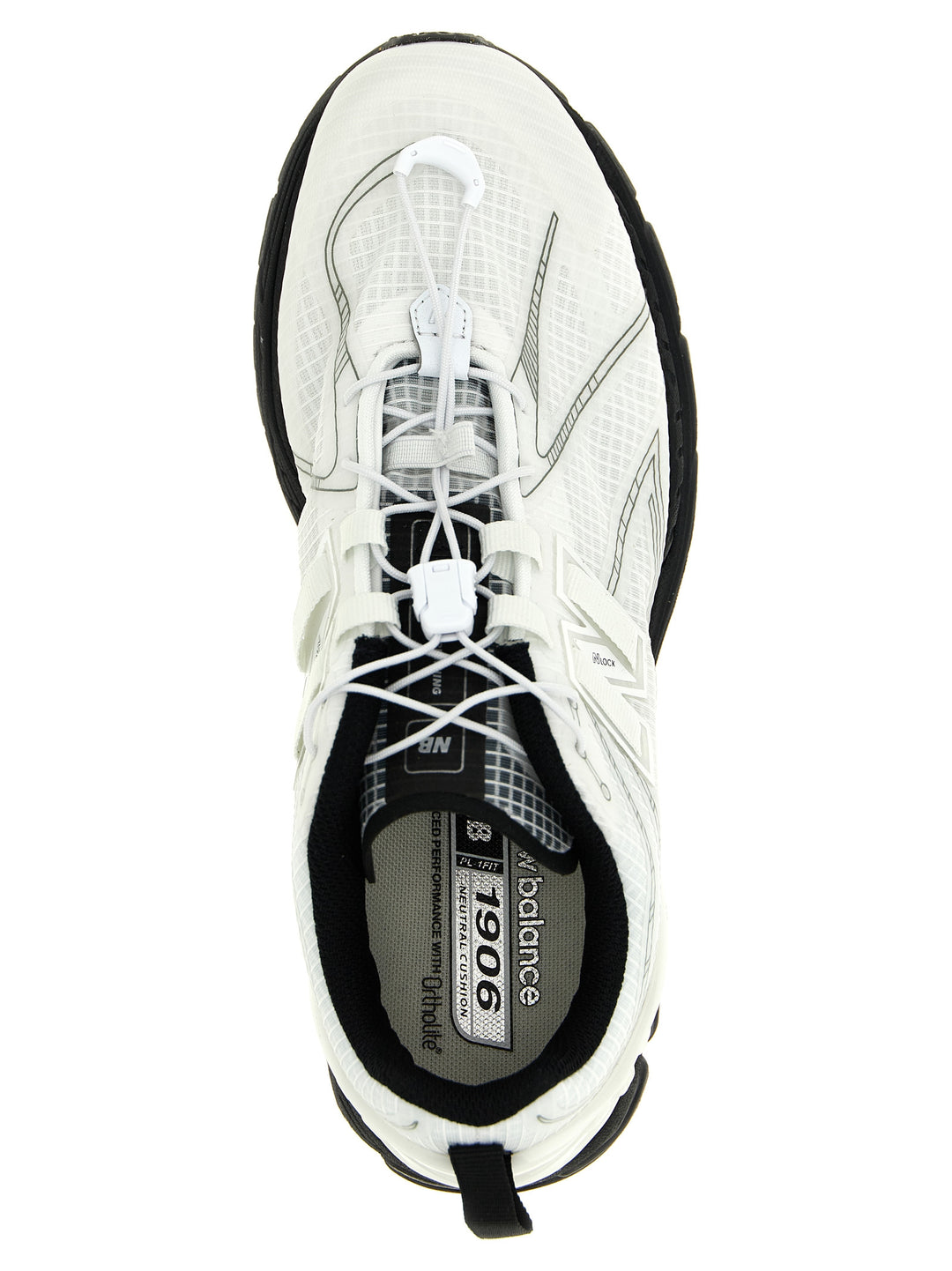 New Balance 1906-R Sneakers - White/Black | e02ae619addc0f9e633d30ffc2c558510a377a80