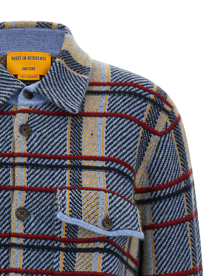 Guest In Residence Plaid Work Shirt and Blouse - Blue | c20d09781e974db8ec0a89f11a5bdd4195373191