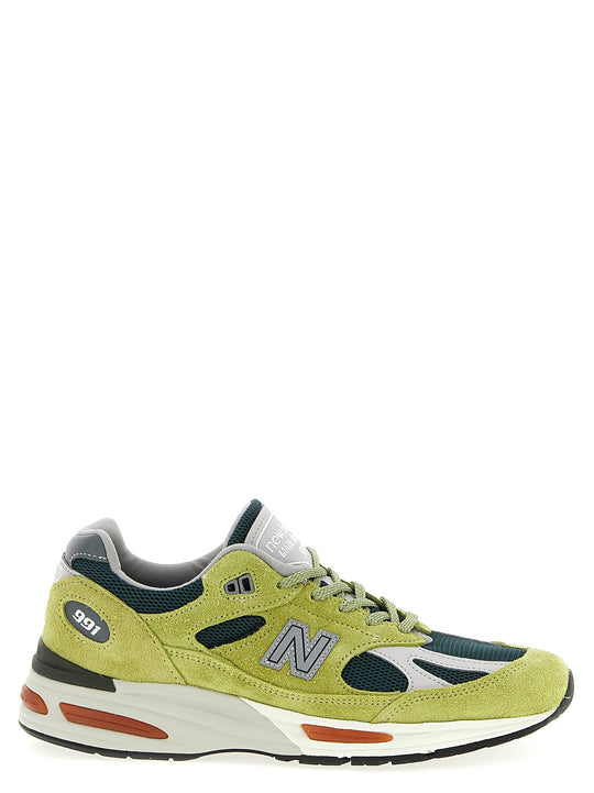 Made In Uk 991v2 Sneakers Green