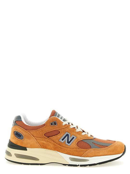 Made In Uk 991v2 Sneakers Orange