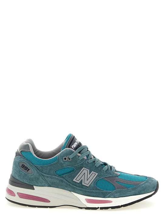 Made In Uk 991v2 Sneakers Green