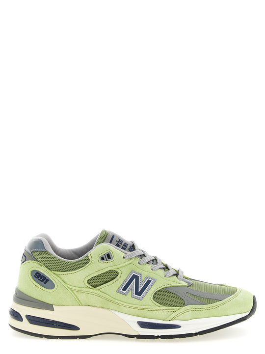 Made In Uk 991v2 Sneakers Green
