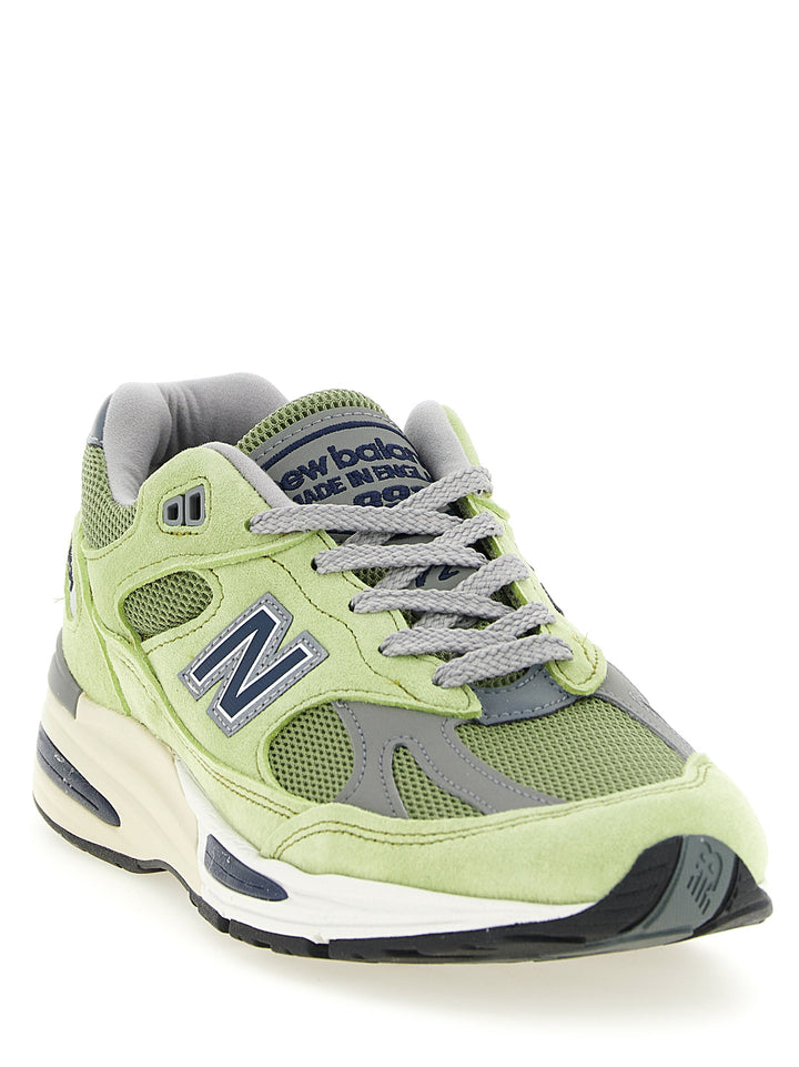 New Balance Made In Uk 991v2 Sneakers - Green | 5bc8d17ed858747eb466bb2e5e5707ee54bda2cb