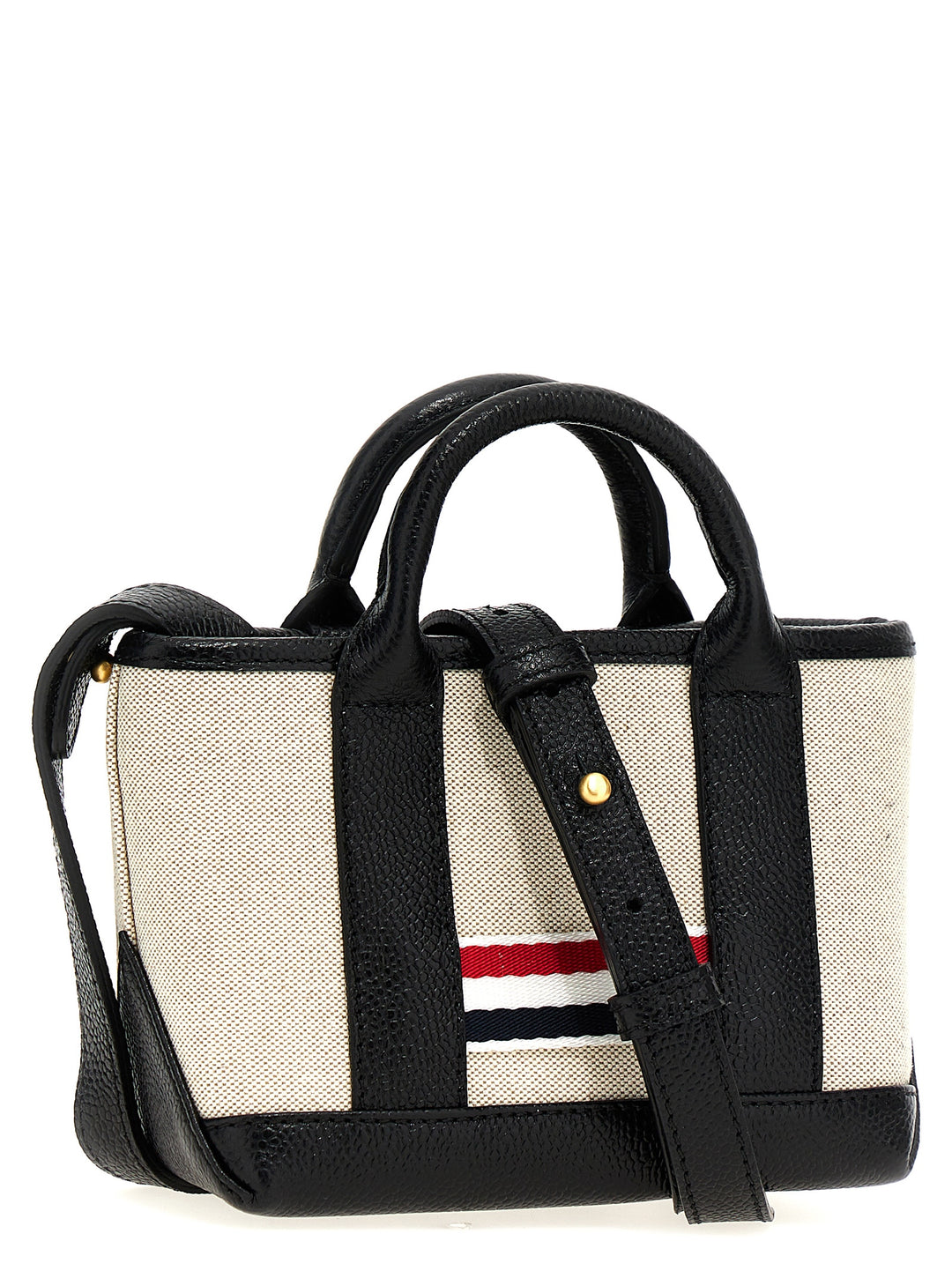 Thom Browne Micro Tool Tote Hand Bags - Black | 6f27da14103128bbe252808bb4ca3ecfcf1150ab