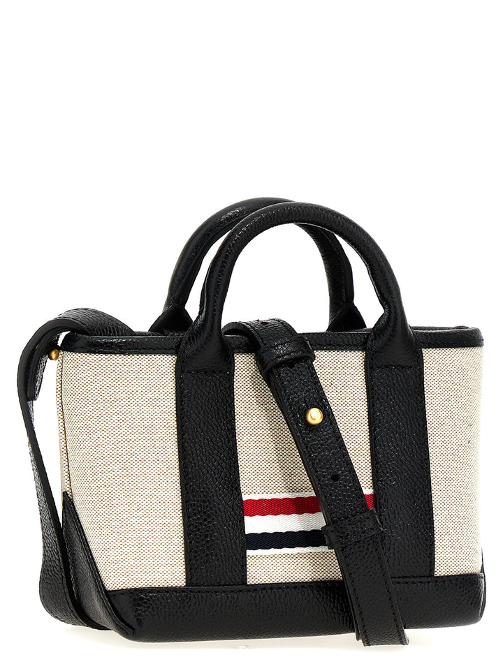 Thom Browne Micro Tool Tote Hand Bags - Black | 6f27da14103128bbe252808bb4ca3ecfcf1150ab