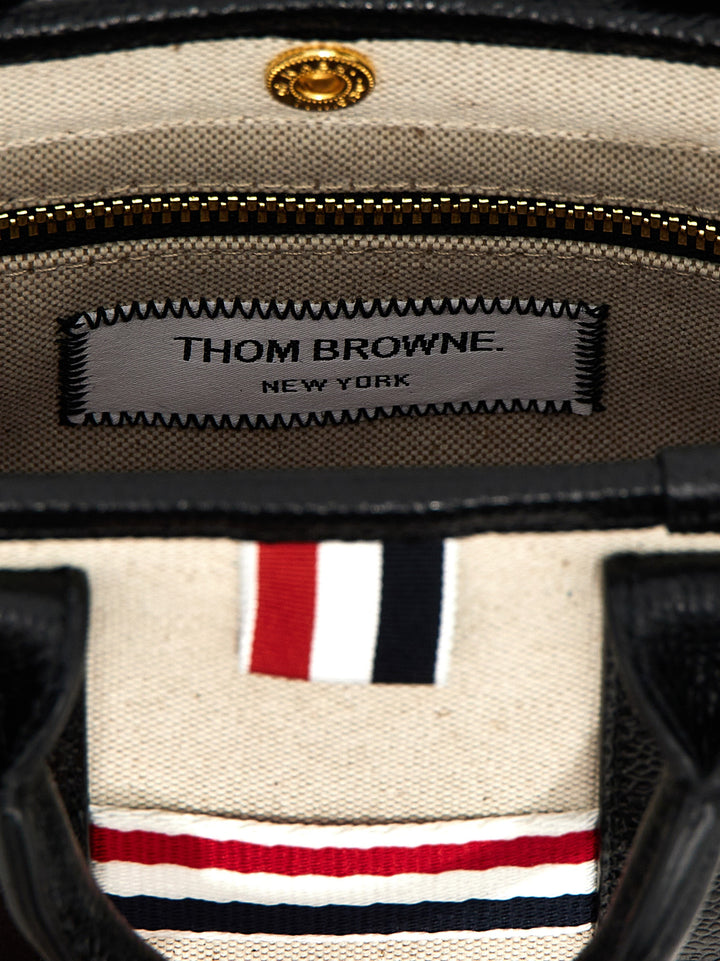 Thom Browne Micro Tool Tote Hand Bags - Black | 7b686264dade65606553fc89657ba3d701610974