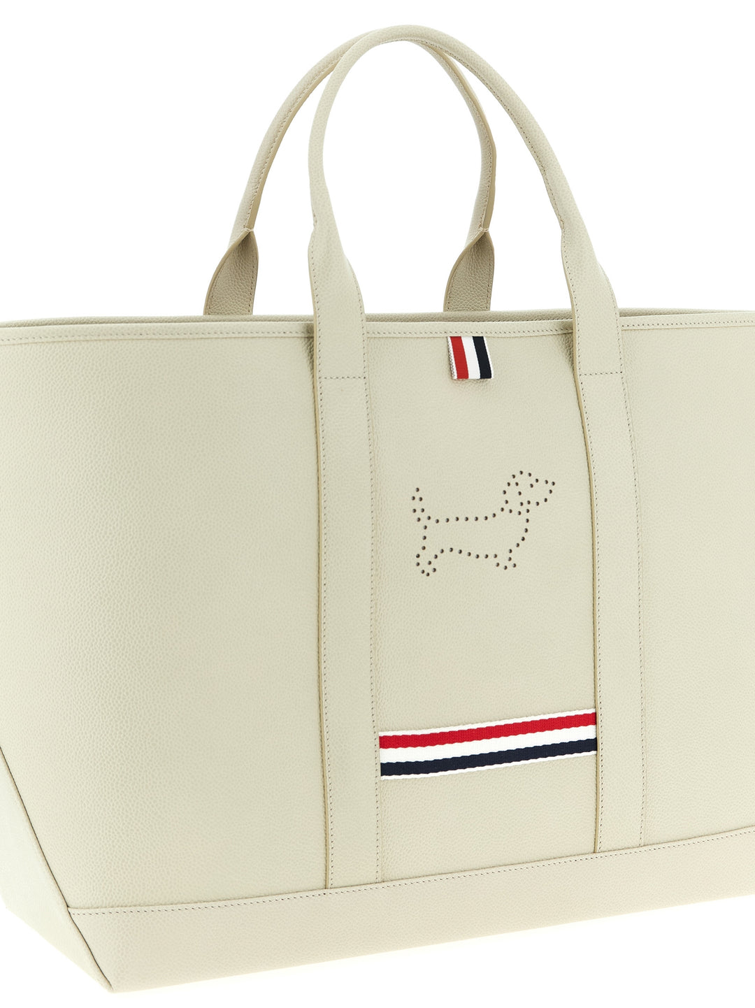 Thom Browne Tool Tote Tote Bag - White | a084331a3da34a518c16ac7475e9b83645c411cc
