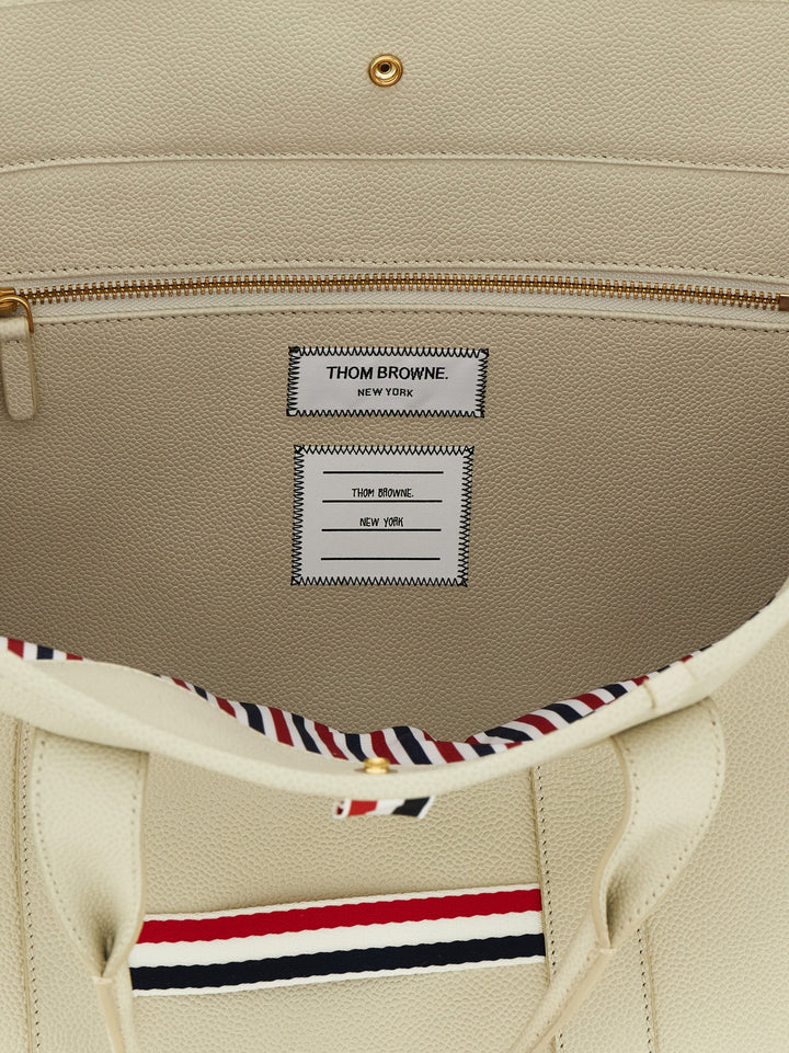 Thom Browne Tool Tote Tote Bag - White | 51f3e4af34ffbca25cc0eee6ff8d6e5b2d3e14fa
