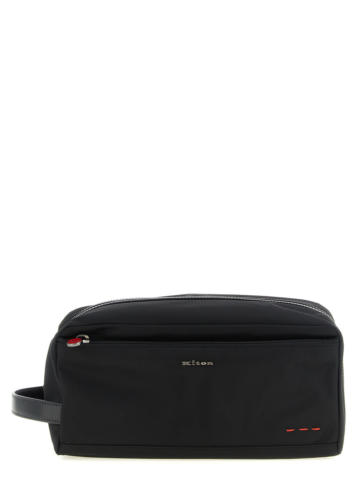 Kiton Metallic Logo Beauty - Black | d46e20e89552d04d3c30ef745e95b56949cd6a50