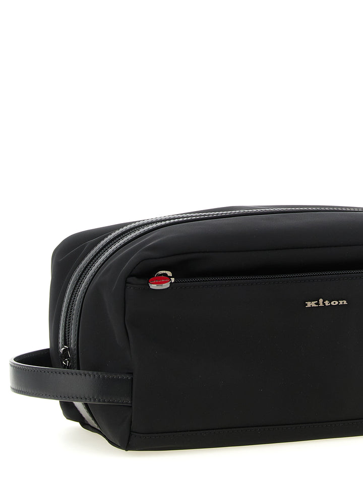 Kiton Metallic Logo Beauty - Black | c02fdd3b32579ea349c9351bcfdac16721832a4f