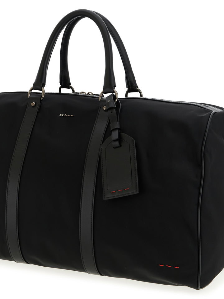 Kiton Weekend Hand Bags - Black | e1ee8671f96d344fe058c4dc9c0df7b1964a4d7f