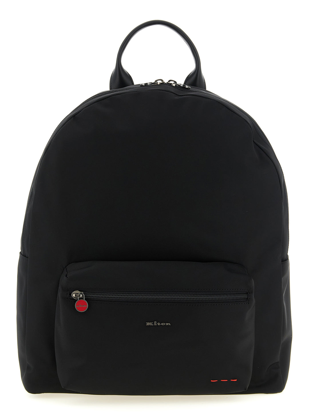 Kiton Logo Backpack Backpacks & Travels - Black | 97910b8bd46535f81de7bf2e771e2d6f72a6f2b7