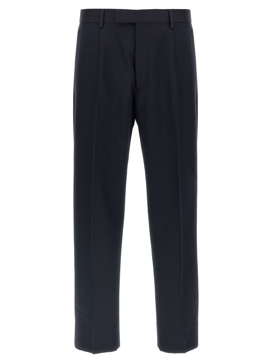 Cotton Wool Pants Blue