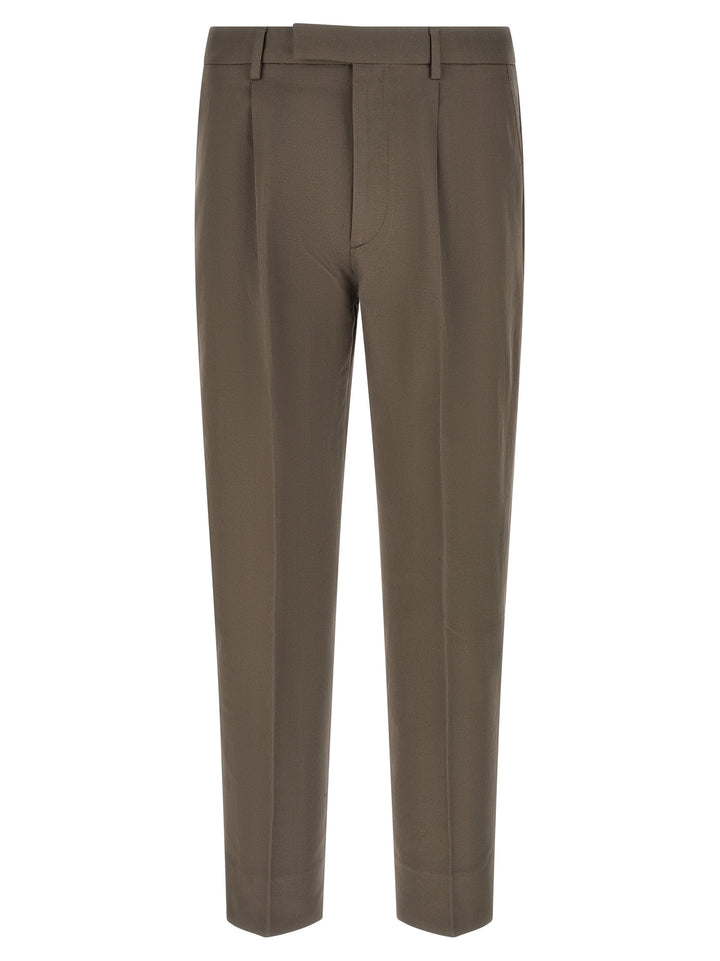 Zegna Tailored Trousers Pants - Brown | 76bd8b90b0b236228558ff16a32109f1927318db