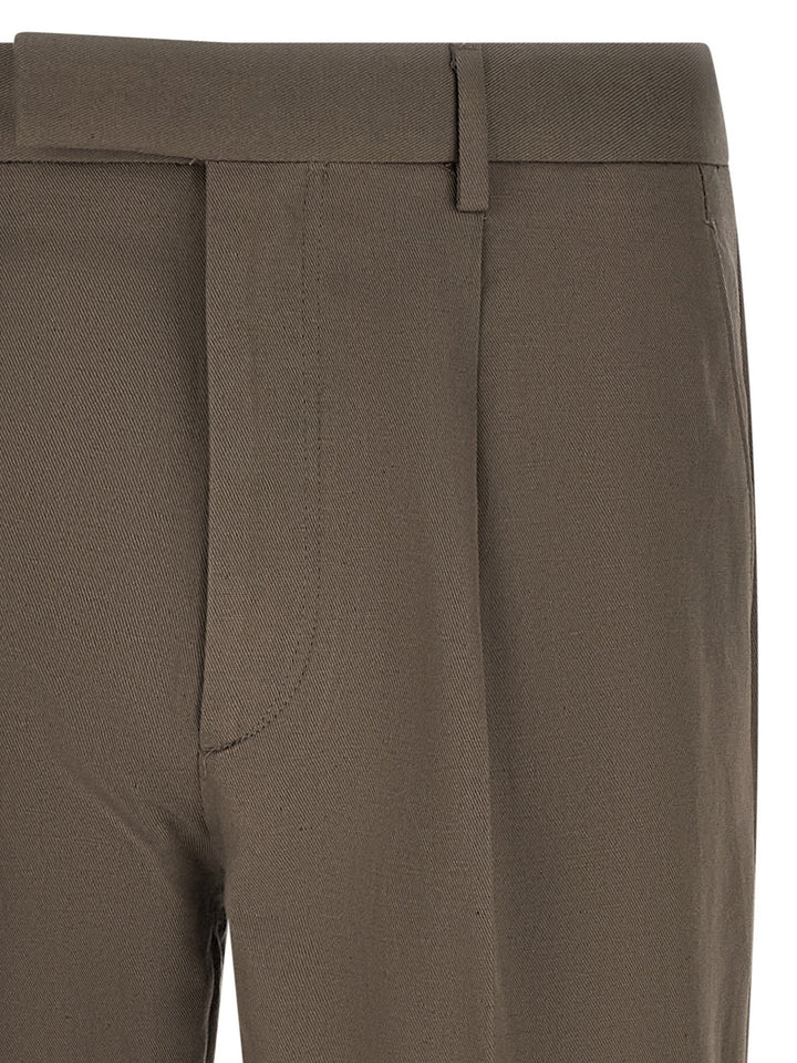 Zegna Tailored Trousers Pants - Brown | 06acbbaad10ac490827510a87acca2b5a5e65823
