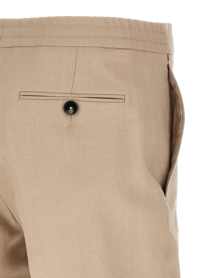 Zegna Linen Trousers Pants - Beige | 8e90e428075bcca833cadf646c9b9e3b2323cf8f