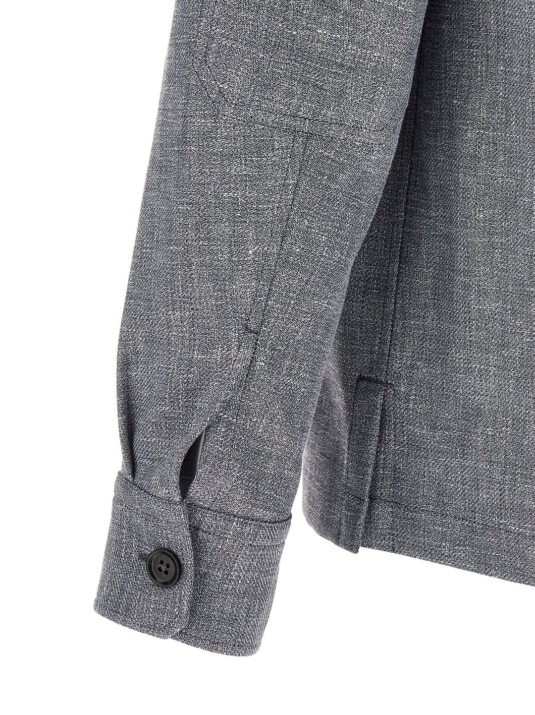 Zegna Crossover Shirt and Blouse - Blue | 3202c1bc230eddd2e91d517ccfc97da56c4ea85f
