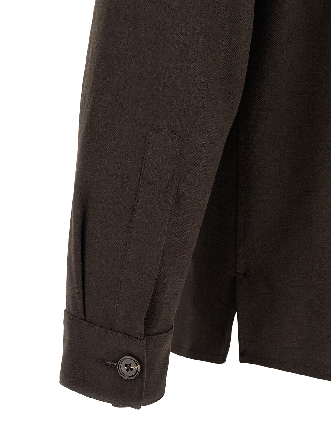 Zegna Oasi Lino Shirt and Blouse - Brown | 23e61ef2136b2af92338957e34f86725b679195e