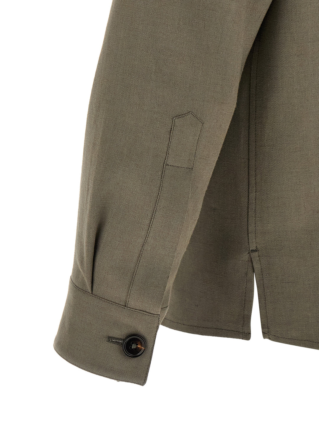 Zegna Oasi Lino Shirt and Blouse - Gray | 918cf7fccbd61418847db30e59b2f22e686ff800