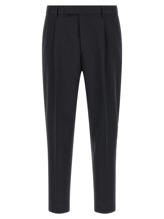 Tailored Trousers Pants Blue