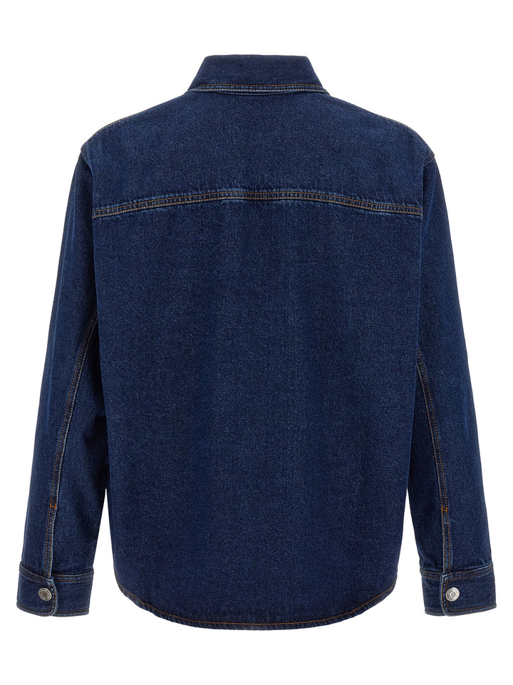 Ami Paris Ami De Coeur Shirt and Blouse - Blue | 0b41089130f32f1cc445ded5342a567c0ccfb944