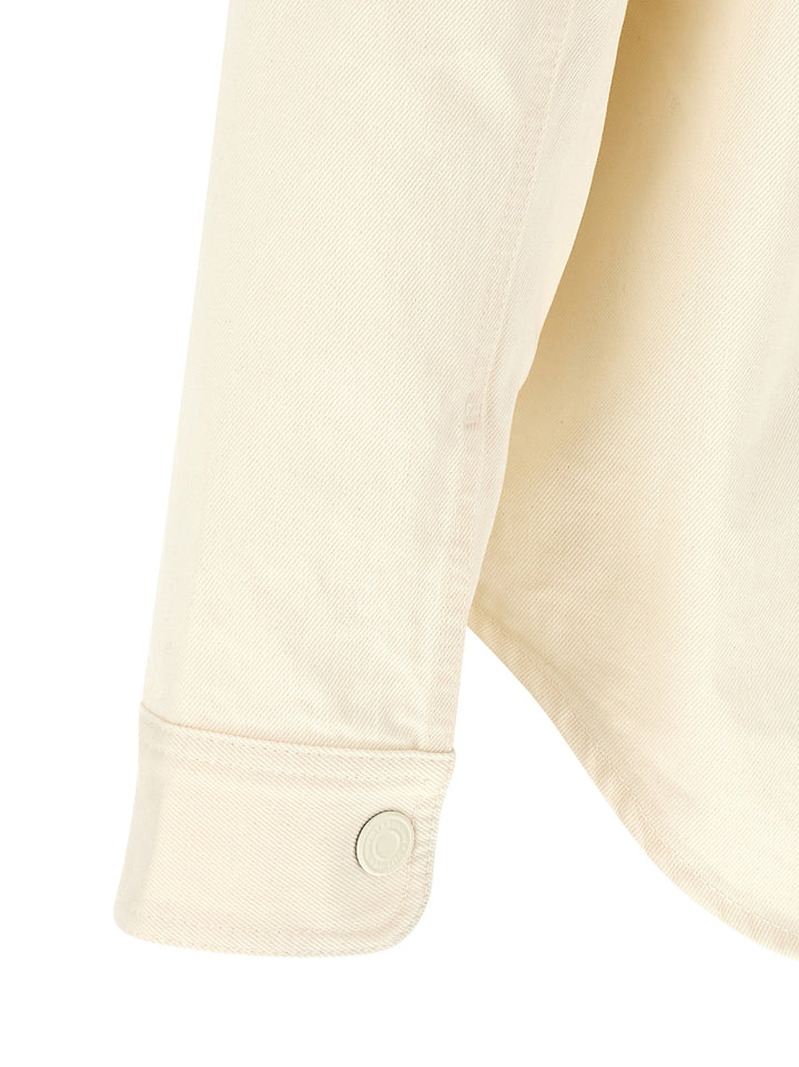Ami Paris Ami De Coeur Shirt and Blouse - Beige | acfcdcf8a7f43e530e0618f2f51ef856cbe3de47